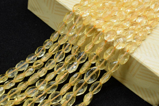 Amazing Quality Citrine Oval Faceted Rondelle Beads,Citrine Gemstone Nugget Beads,Faceted Oval Loose beads,making jewelry & crafts,Citrine