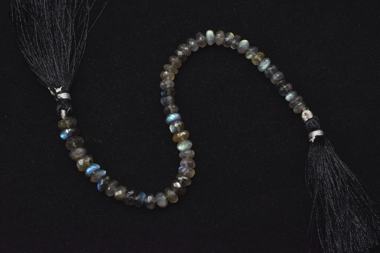 Labradorite 6mm faceted Rondelle Beads,Labradorite beads,Jewelry Making beads Craft,Labradorite Gemstone Bead,Labradorite fine beads,jewelry
