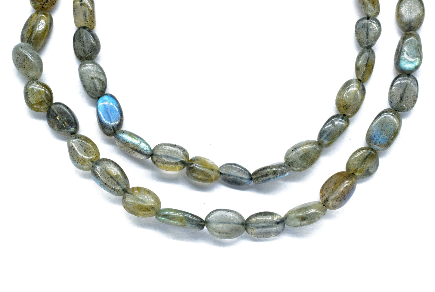Labradorite Smooth Beads,Labradorite Strand Bead,Grey Gemstone Oval Shape Bead,Handmade Jewelry,AAA Quality,Labradorite Jewelry Making Craft