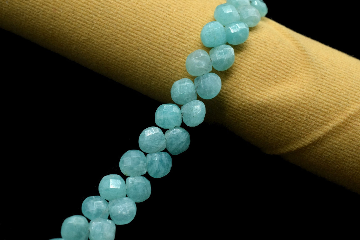 Natural Amazonite Faceted 6mm Heart Shape Beads,6mm Heart Shape Briolettes,Amazonit faceted Beads,Micro faceted Beads,mint green Gemstone