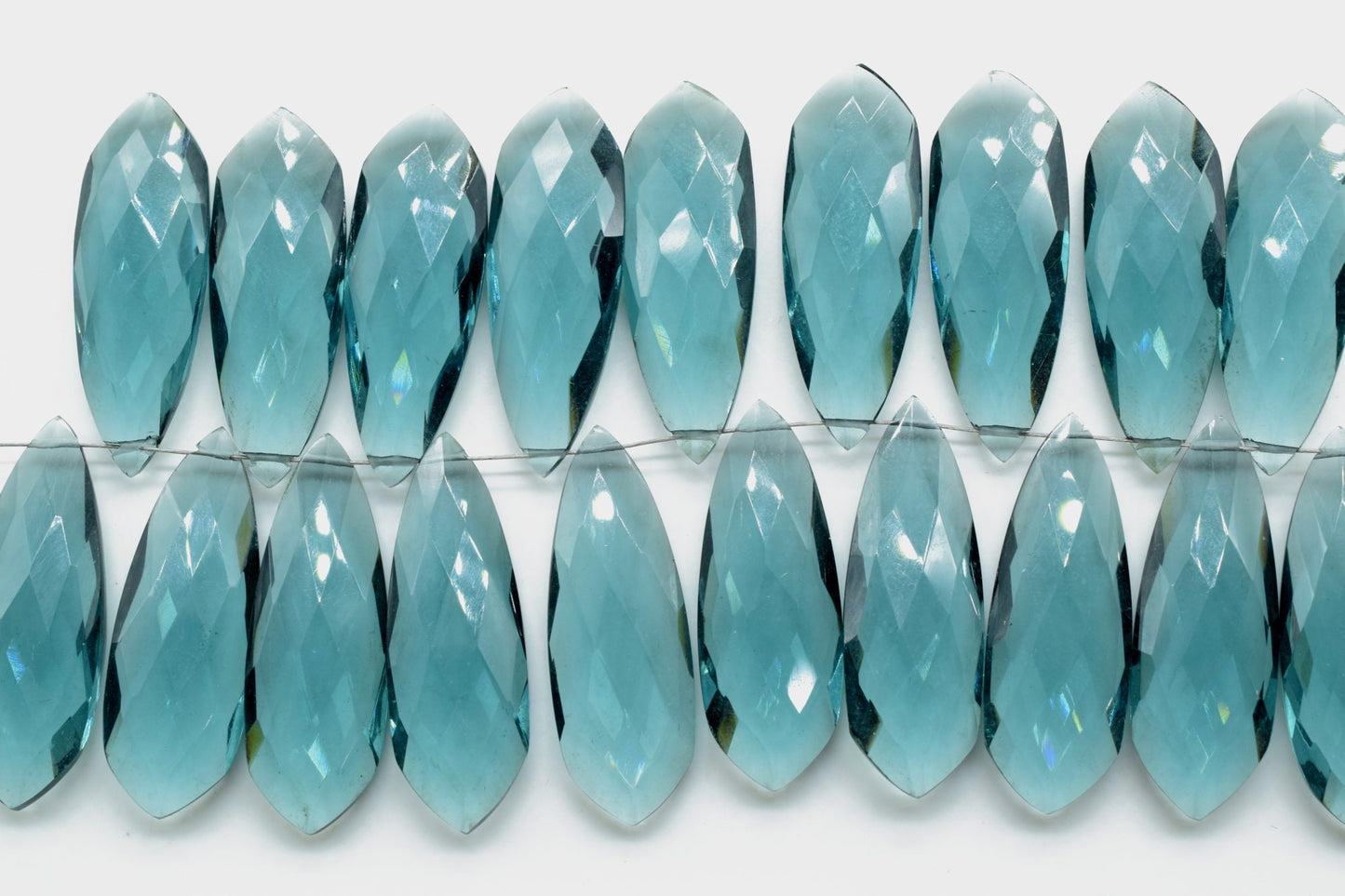 Kyanite 10x32mm Faceted Briolette,Kaynite Briolette,Superb Item at Low Price Finest Quality Briolette,Kyanite gemstone briolettes,Kyanite