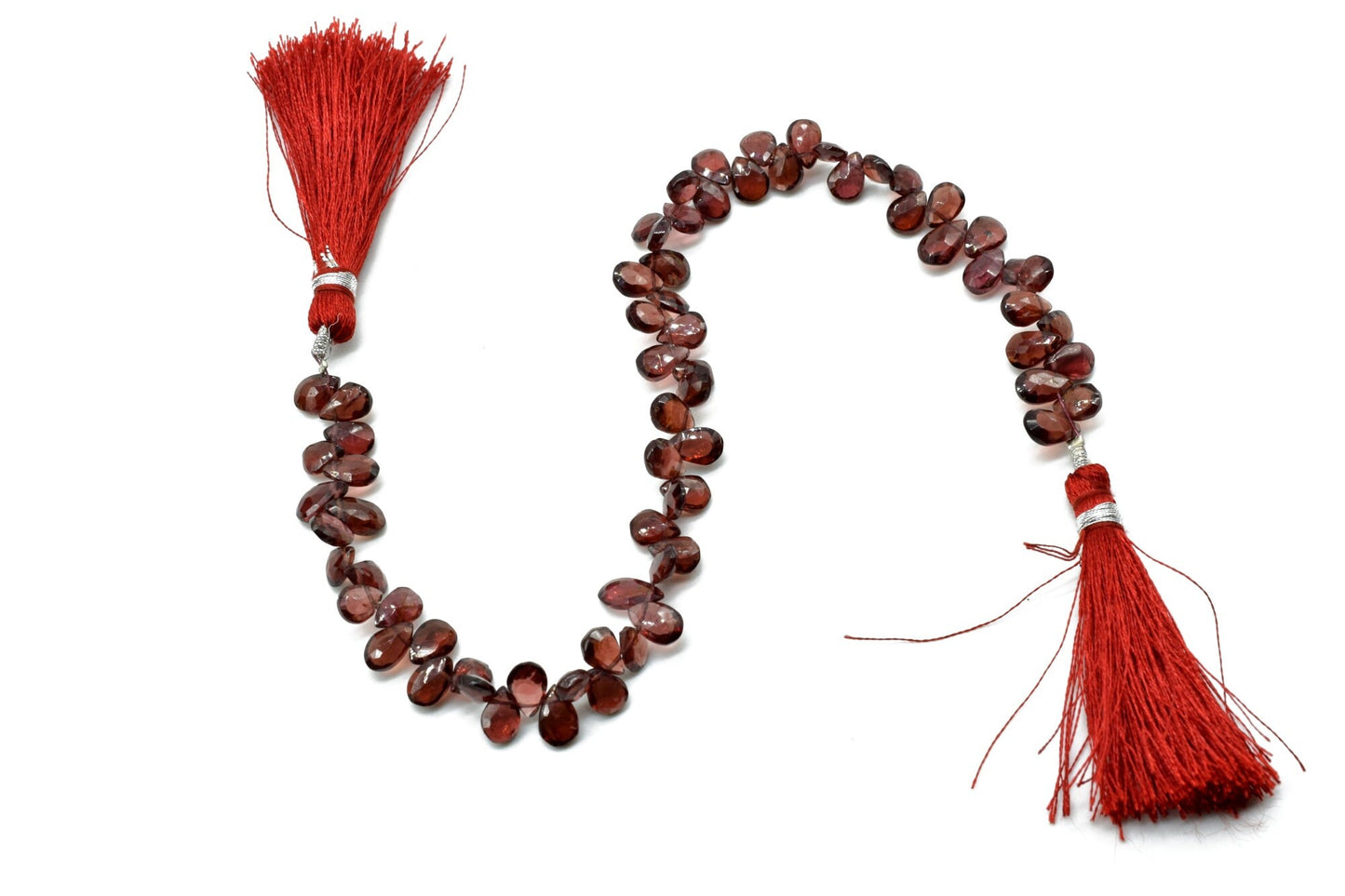 garnet Briolette,garnet pear shape faceted beads,6x9 mm garnet teardrop,garnet pear shape strand,jewelry making beads,garnet gemstone beads