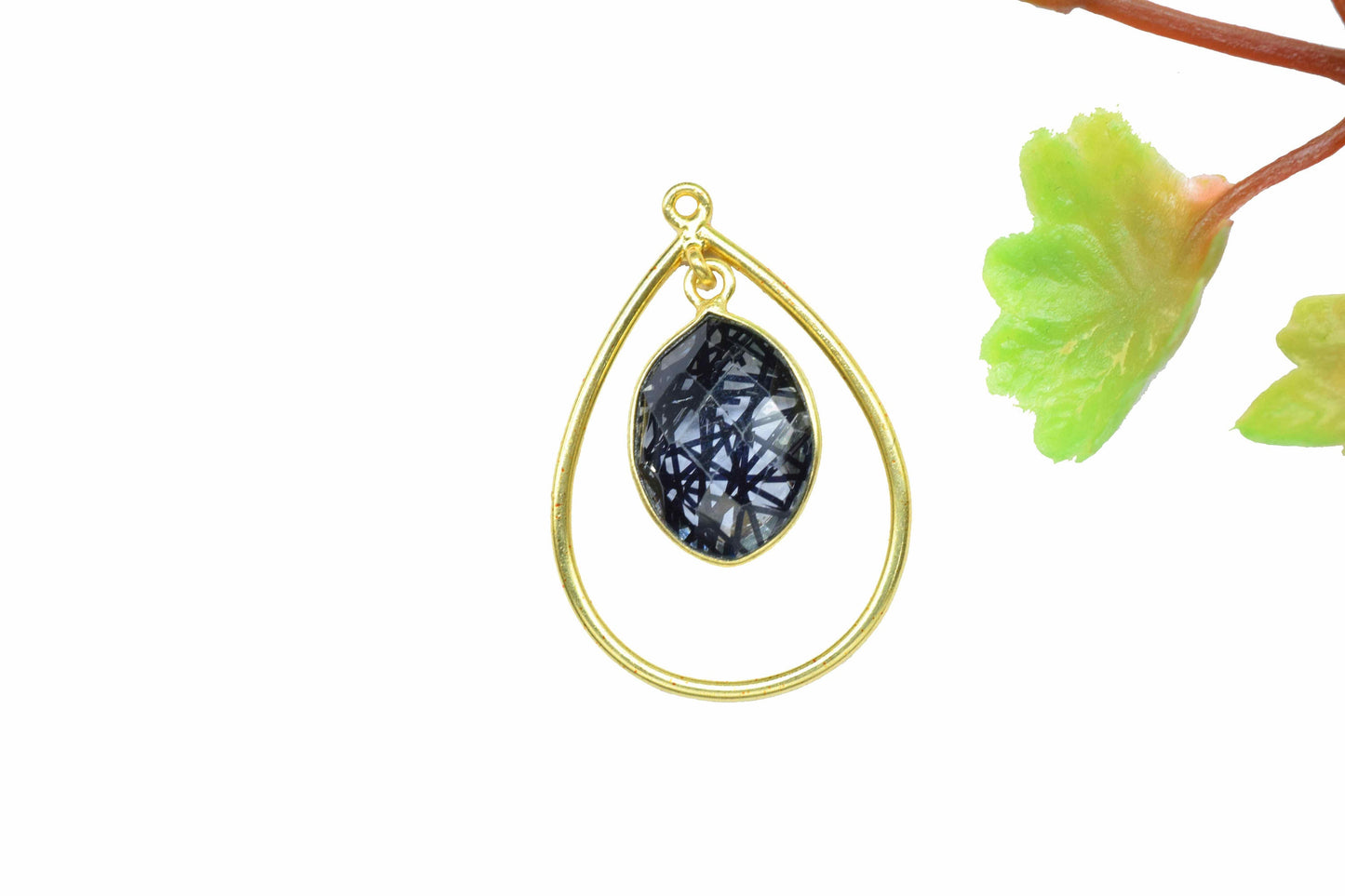 Gemstone Bezel Connectors,Finding Teardrop Pendants,Handmade Components,Beads Pendant Jewelry,Components Dangle Earrings,Station Link Supply