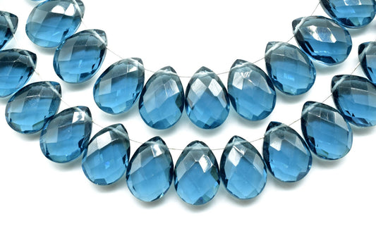 Moss kyanite Pear Shape Faceted Beads,8x12mm Pear Shape briolettes,Natural Moss kyanite Faceted Beads,50pcs pear Strand,9 Inches Strand