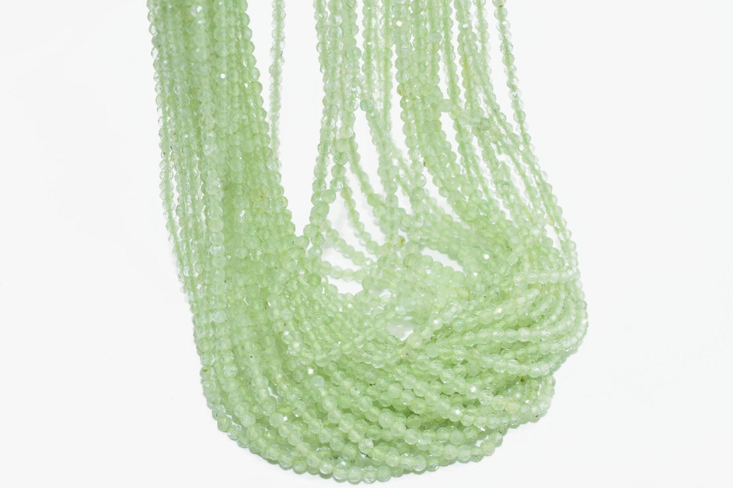 Prehnite AAA Faceted beads,Green Gemstone beads,Rondelle Beads,Super Fine Quality beads,Semi Precious Beads,Bracelet Necklace Material