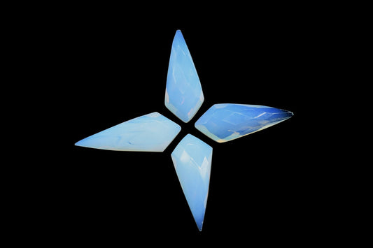 Opalite Quartz Faceted Pear Briolette,12x27mm Long Pear Shape,Natural Gemstone Briolettes,Opalite Faceted Pear shape,Craft Supplies Beads