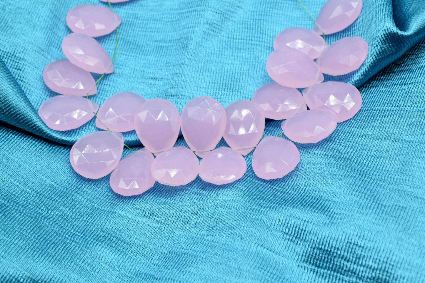 Natural Rose quartz Pear 15x20mm Briolettes,Side drilled Briolette,Tear Drop Briolettes,jewelry supplies,Rose Quality Top Quality Briolettes
