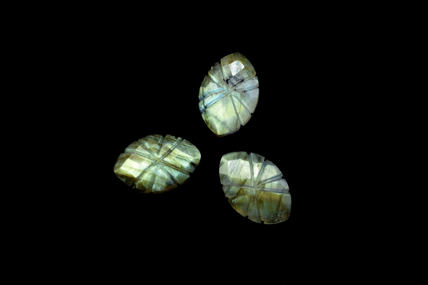 Labradorite Carved 12x18mm Marquise Faceted Beads,Carving Gemstone Beads,Labradorite Fancy Briolette Bead,Craft Supplies,Jewelry making gem