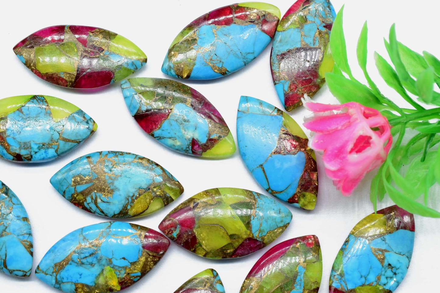 15x30mm Marquise Shape Copper Turquoise Beads,Copper Turquoise Briolettes,Rare Copper Turquoise Briolettes,Fancy Turquoise briolettes beads