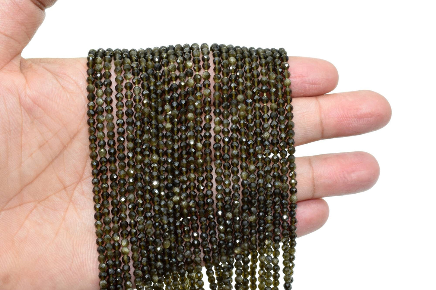 Green Cat's Eye Gemstone beads,Super fine quality beads,jewelry making beads,AAA quality beads,Rondelle Beads,Semi Precious beads,13''strand