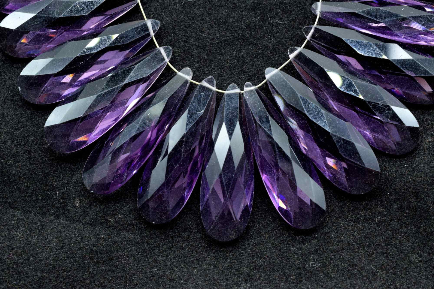 Natural Amethyst Long drop 10x30mm Briolettes,Amethyst Briolette,Amethyst Tear Drop Briolettes,jewelry supplies,Amethyst drops,Amethyst