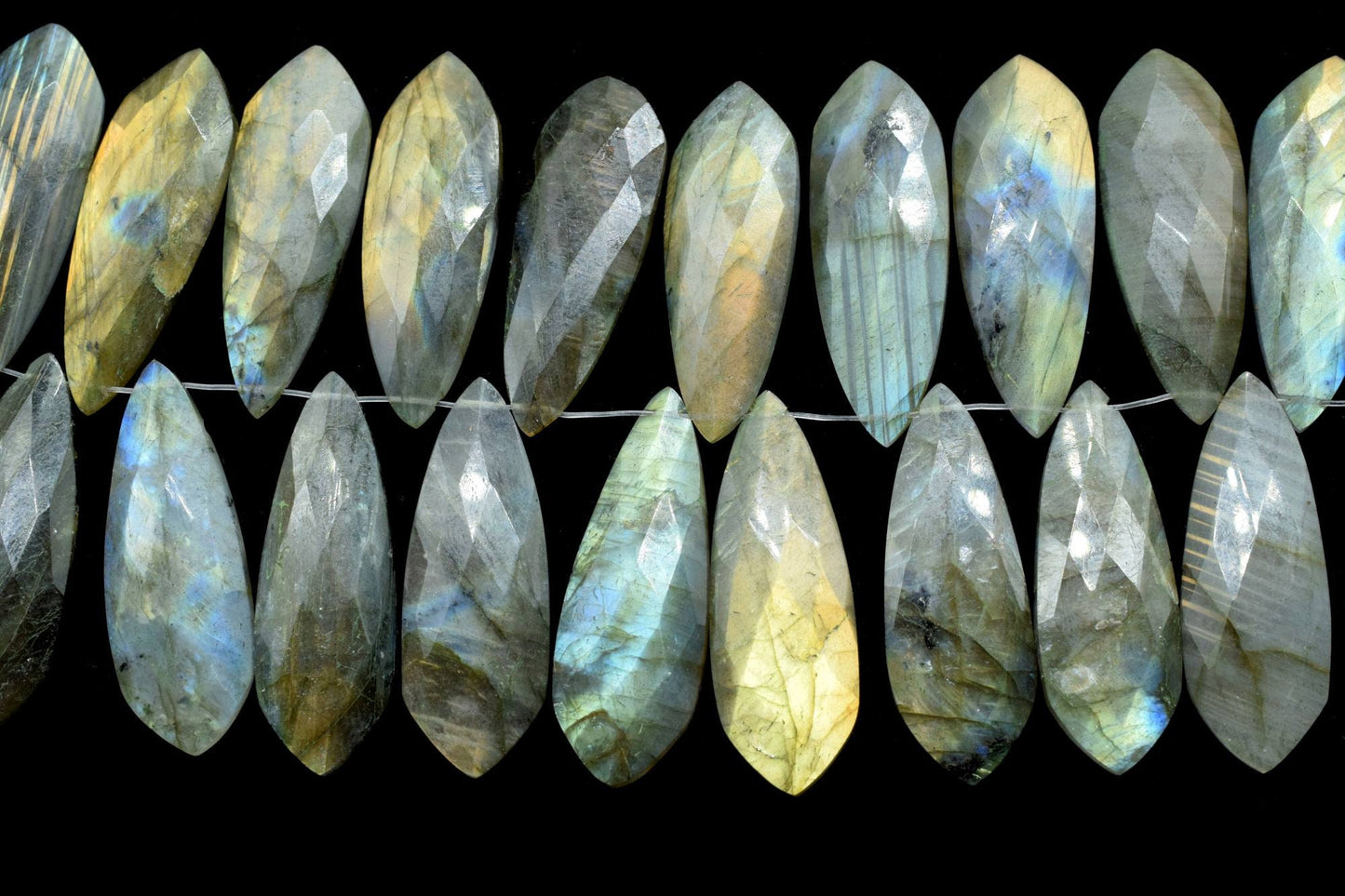 Labradorite Teardrop 10x32mm Briolettes,Labradorite drilled Briolette,Super Finest Quality briolette,Labradorite briolettes jewelry making