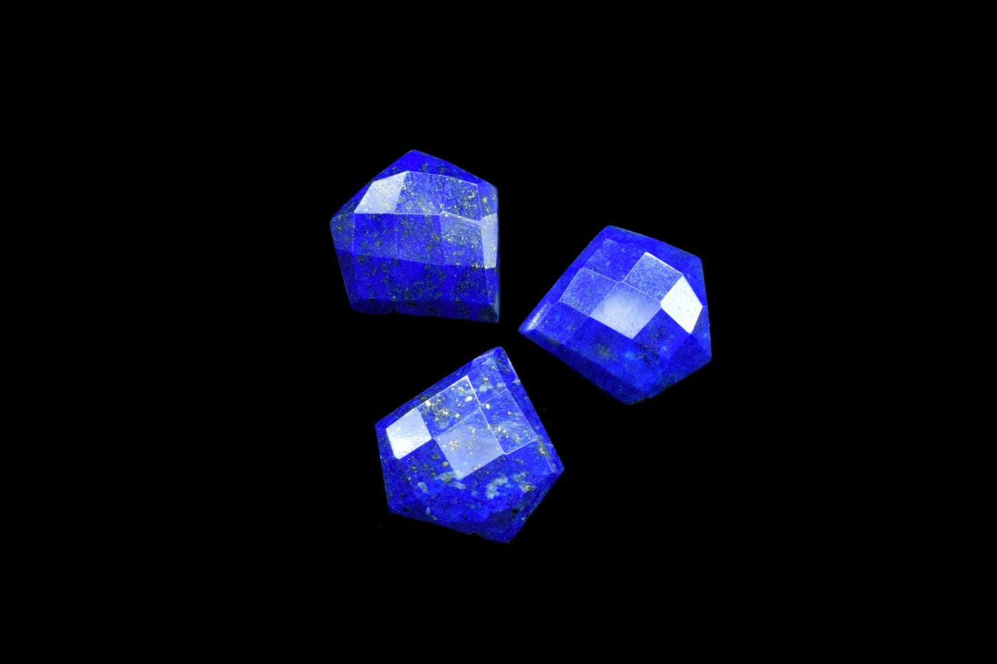Natural Lapis Lazuli Faceted Briolettes,15mm Fancy Faceted Beads,Lapis Briolette,Designer Bead,Lapis Lazuli Jewelry Beads,Fancy Faceted bead