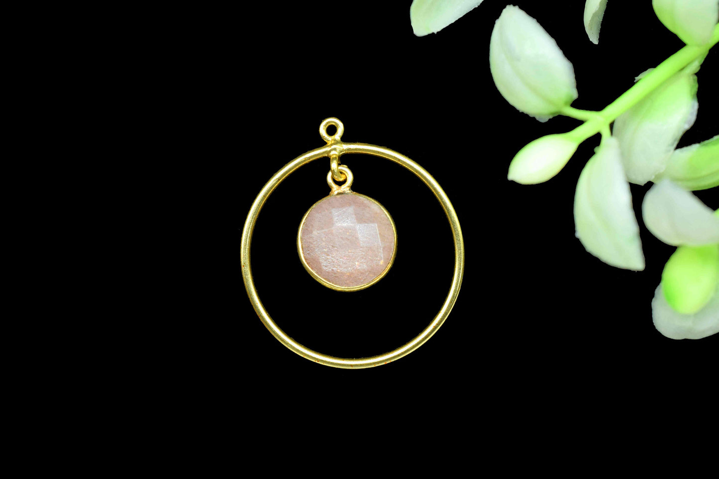 Components Dangle Earrings,Wedding Jewelry,Bridal Jewelry,Handmade Circle Bezel Pendant,Finding Round Pendants,Gemstone Components Pendant