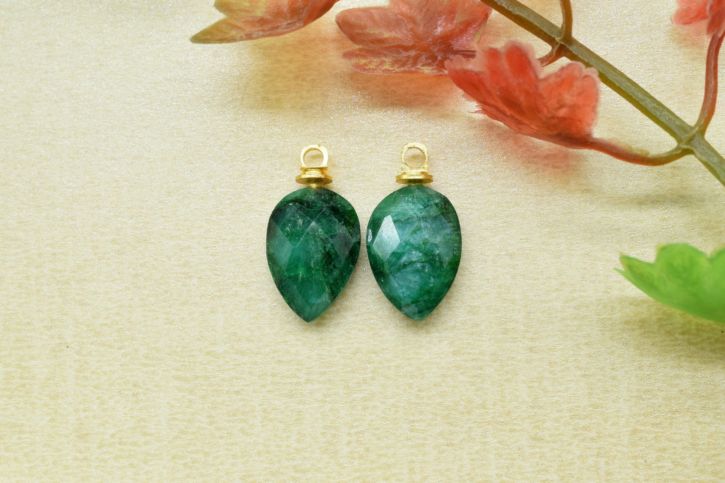 Handmade Teardrop Drill Pendant Charms,Gemstone Link Pendants,jewelry component Wholesale,Single Bail Finding Connector,Craft Supplies Tools