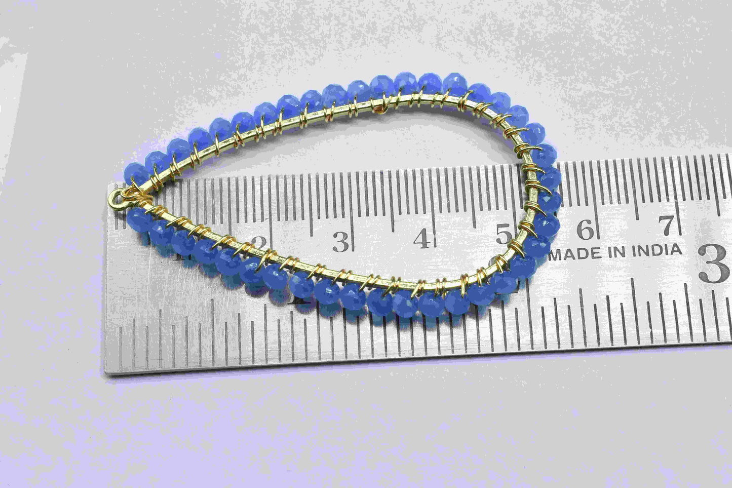 Blue Quartz Gemstone, Earrings Components, Wire Wrapped Pendant Earring Connector,Connector Makings, Pear Shape Earrings, Wire Wrapped Beads