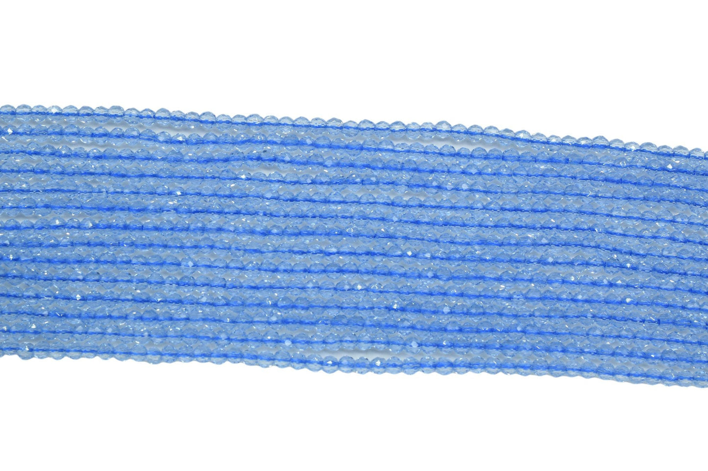 Tanzanite Faceted Beads/Beads Strand/Jewerly Making Beads/2mm Tanzanite Beads Strand/Loose Beads/Rondelle Beads/Full Strand Beads/Gift