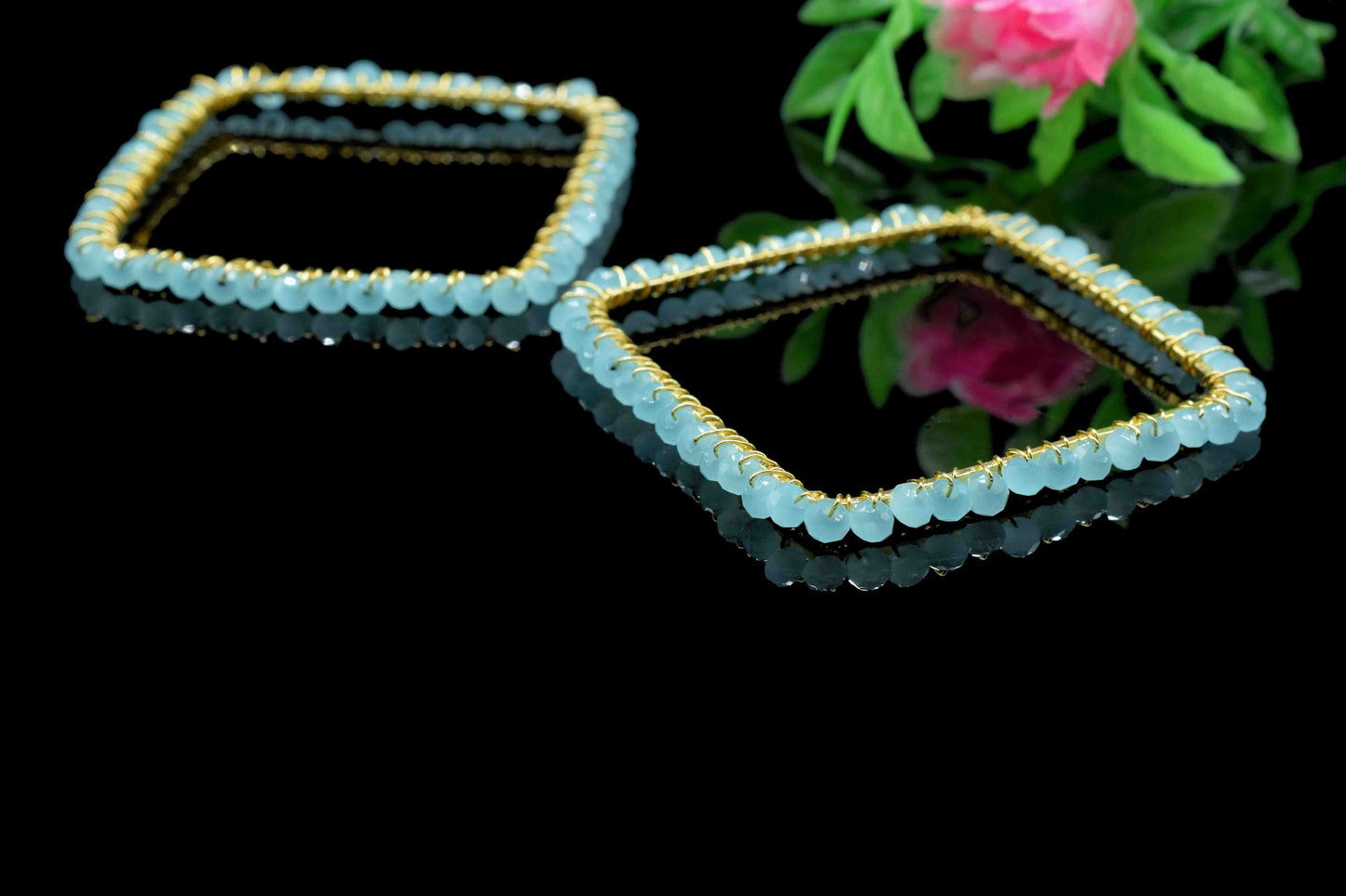 Aqua Quartz Wire Wrapped Earring,Gemstone Component,Handmade Pendant,Dangle Earring Component,Findings Earring Component,Beaches Jewelry,