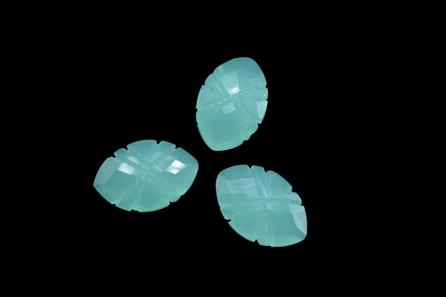 Aqua Chalcedony Carved 12x18mm Marquise Beads,Aqua Chalcedony Fancy Carving Briolettes,Gemstobe Carved Briolettes,Side Drill Marquise Beads