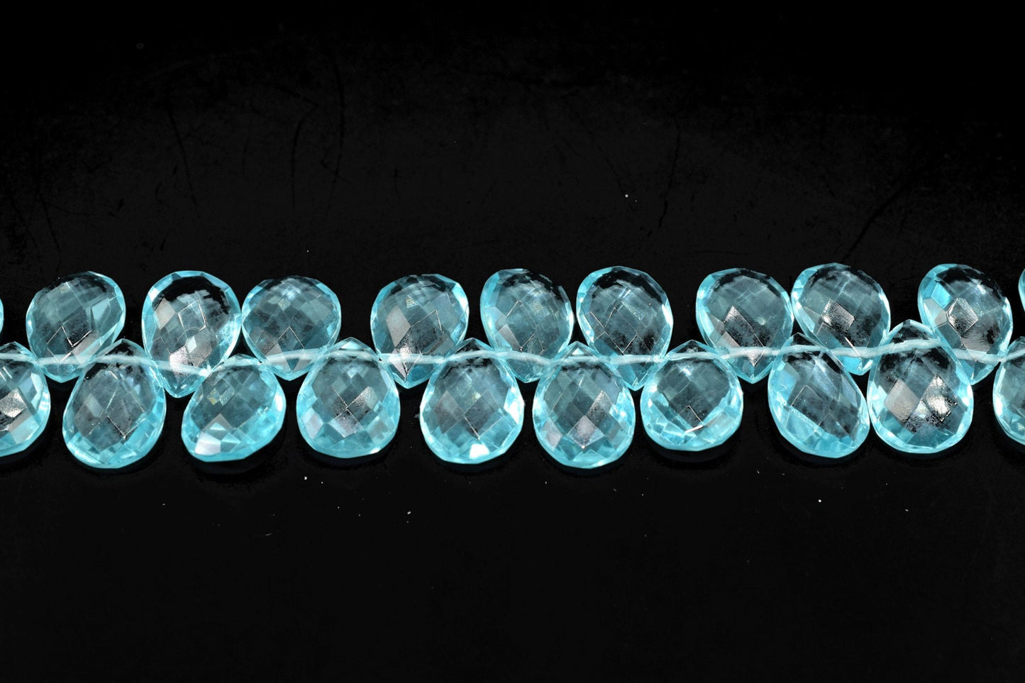 Apatite Faceted Pear Shape Beads Apatite Briolette Apatite Pear bead Apatite Side Cut Pear Wholesale Beads Apatite Pear beads,9x13 brioletts