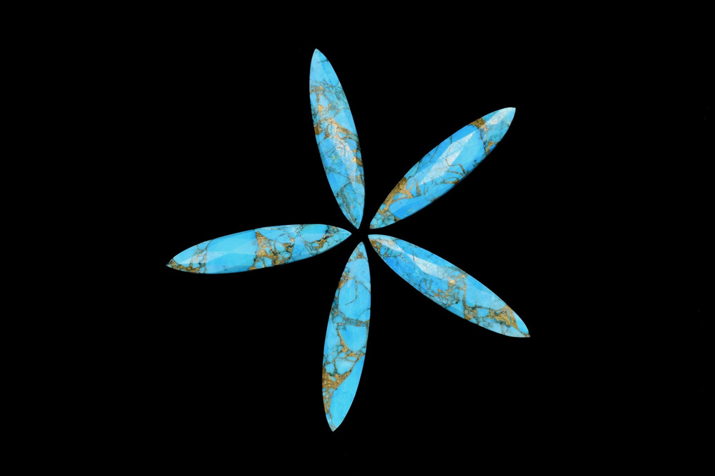 Copper Turquoise Teardrop Shape 7x34mm Briolettes, Turquoise Faceted Briolettes Beads Strands, Turquoise Long Drop Briolette,Craft Supplies