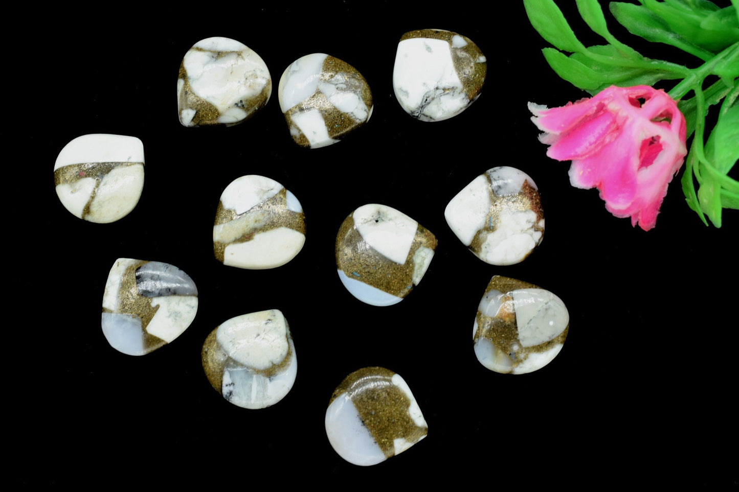 Copper Turquoise 14mm Heart Shape Briolettes,Copper Turquoise  BriolettesCopper Turquoise Jewelry Making Bead,Copper TurquoiseBeads, beads