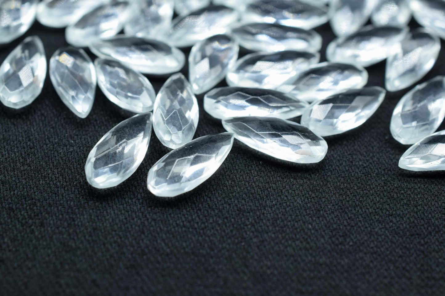 Crystal Clear Quartz 8X20mm Faceted Teardrop Beads,Crystal Faceted Briolettes,Crystal Clear Faceted Beads,jewelry making Supply,Crystal Bead