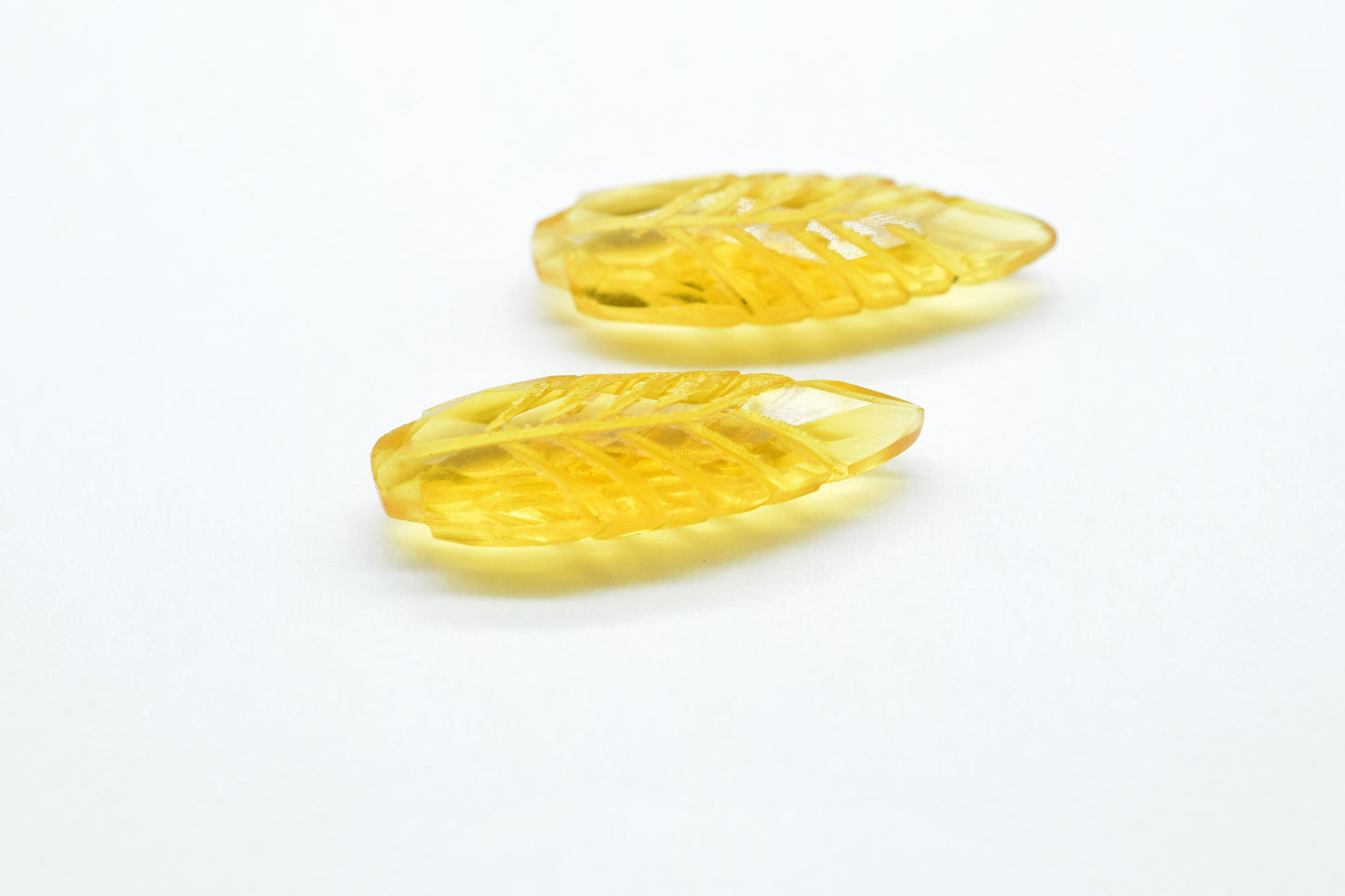 Citrine 10x30mm Pear Shape Faceted carved Briolette,Citrine Carving Briolettes,Citrine Leaf Shape Carved Briolettes,Citrine Carving Teardrop