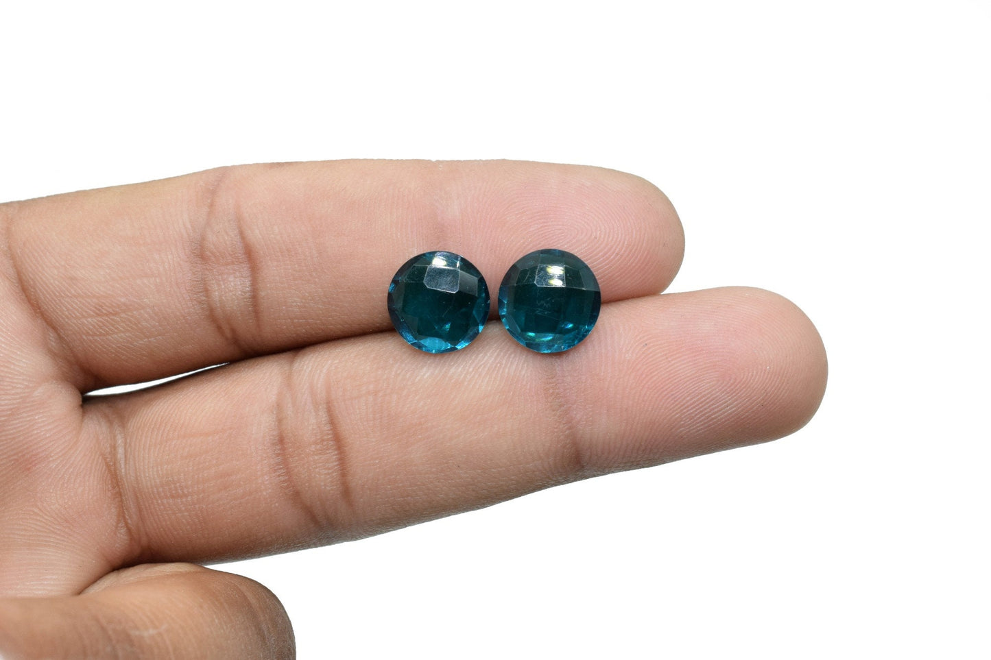 Neon Apatite Quartz 10mm Round Faceted Briolettes,Apatite Quartz Briolette,Coin Gemstones Beads,Neon Apatite Coin Faceted Beads,10mm Coin