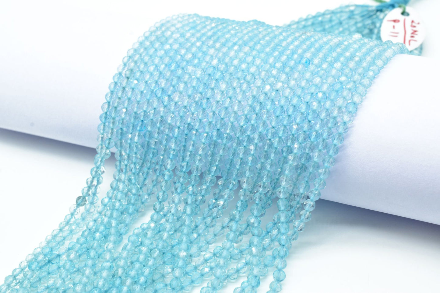 Sky Topaz faceted beads,Finest Quality beads strand, faceted beads,Rondelle Beads,Super Fine Beads,Coated Beads,jewelry making beads