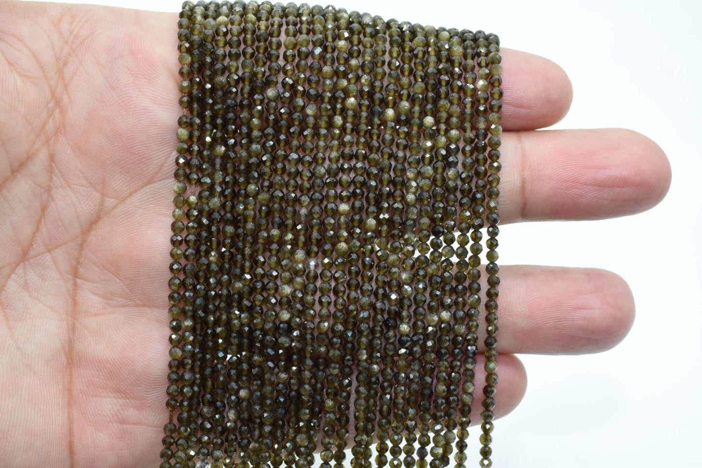 Green Cat's Eye Gemstone beads,Super fine quality beads,jewelry making beads,AAA quality beads,Rondelle Beads,Semi Precious beads,13''strand