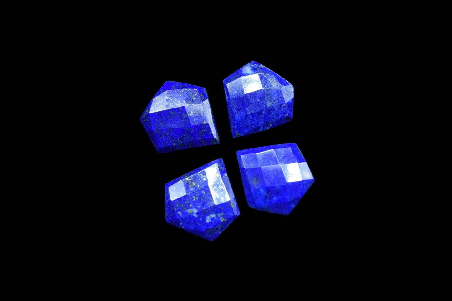Natural Lapis Lazuli Faceted Briolettes,15mm Fancy Faceted Beads,Lapis Briolette,Designer Bead,Lapis Lazuli Jewelry Beads,Fancy Faceted bead