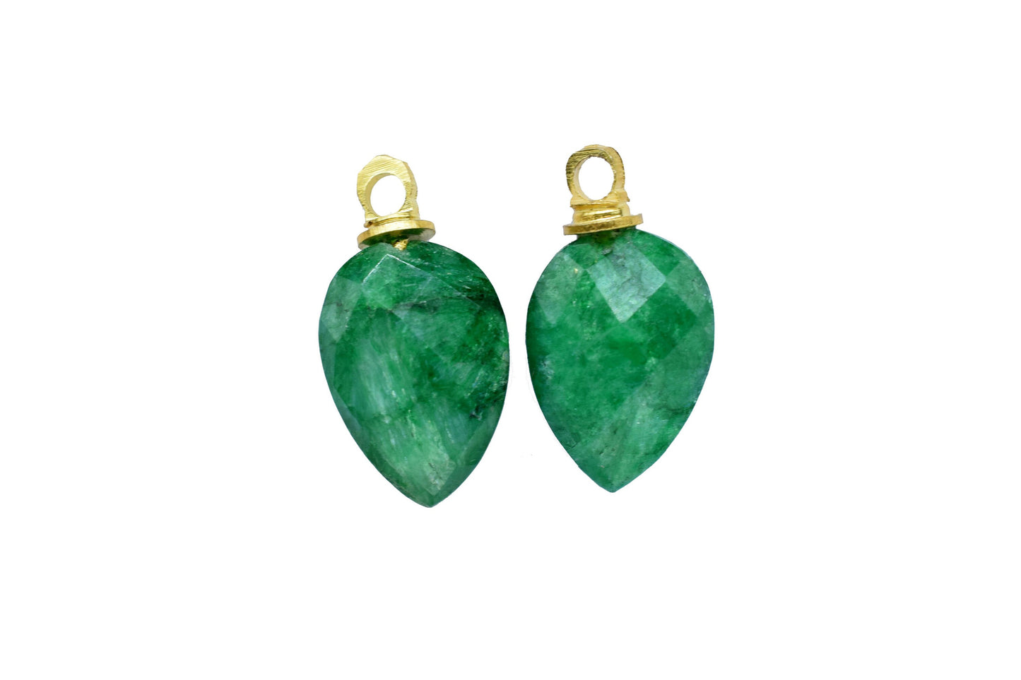 Multi Gemstone briolettes Pendant,Handmade Jewelry Making Craft,Pear Shape Pendant,Earring Connector,Drill Pendant Charms,Beads Pendant Gift