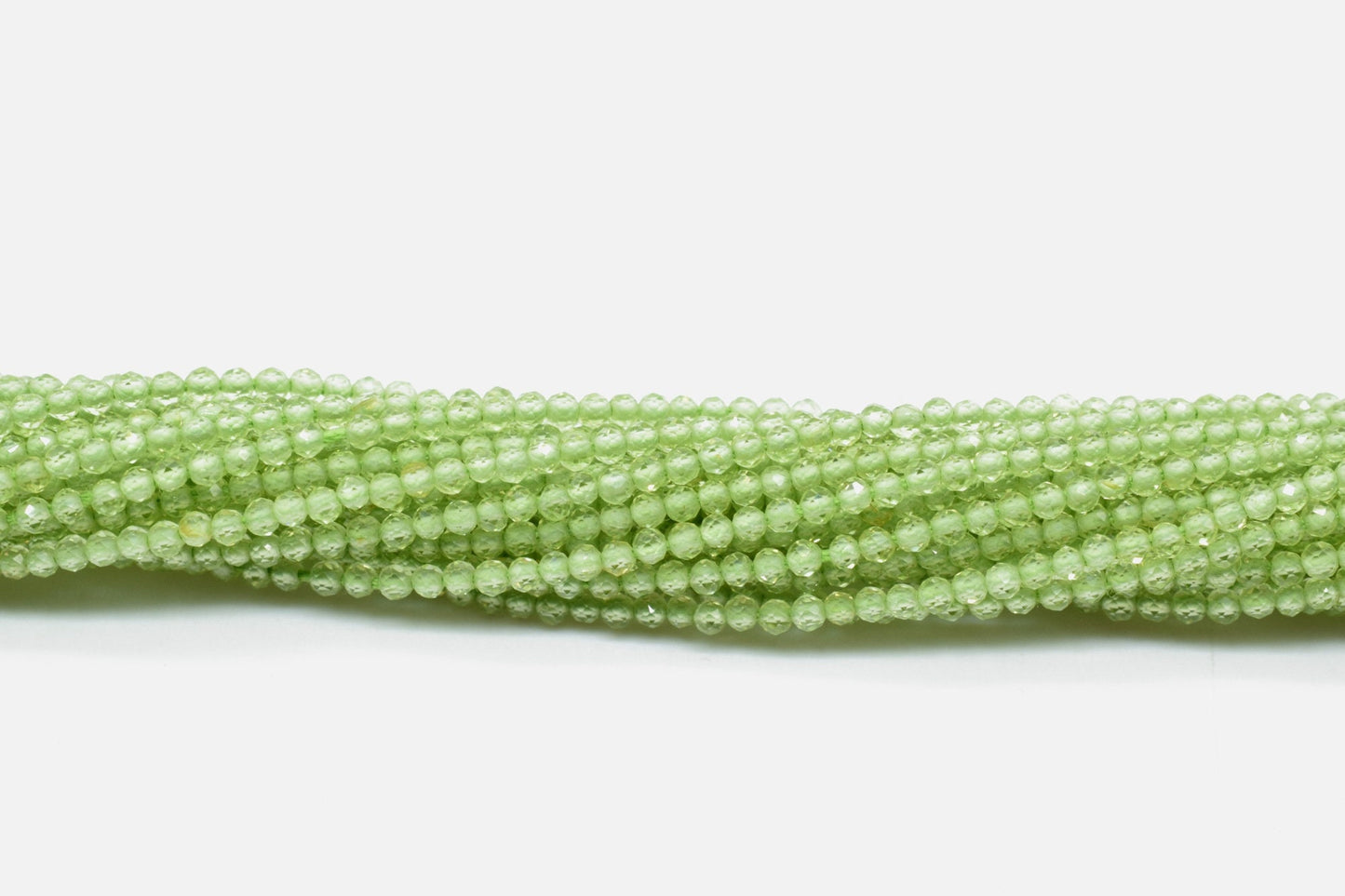 Natural Green Peridot beads,13" Bead Strand,green faceted beads,Micro beads strand,Tiny Spacer Beads,Peridot Beads,rondelle beads,AAA beads