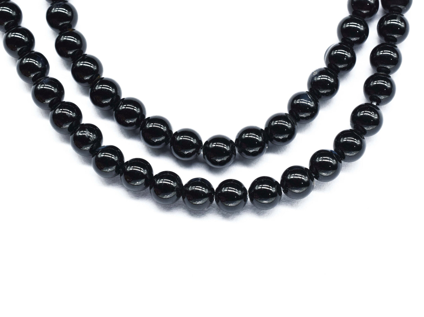 Black Onyx Smooth Gemstone Briolettes,Onyx Beads Strands Jewelry,Black Onyx Gemstone 6mm To 7mm Round Shape 15 Inch Beads Strands Jewelry