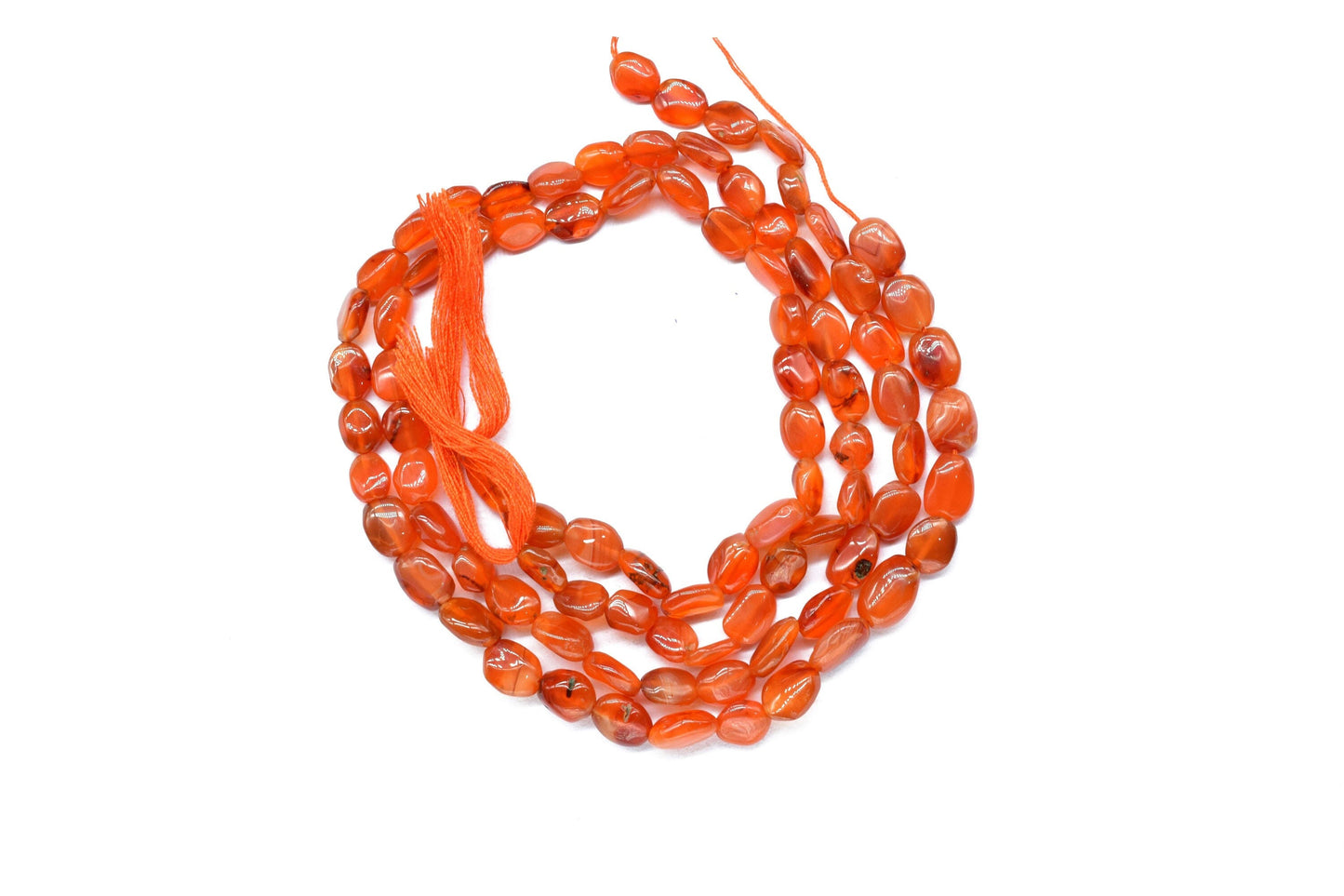 Natural Carnelian Smooth Beads,Orange Carnelian Smooth Handmade Tiny Beads,Natural Carnelian Plain Nuggets Beads,AAA Quality,Carnelian Beads