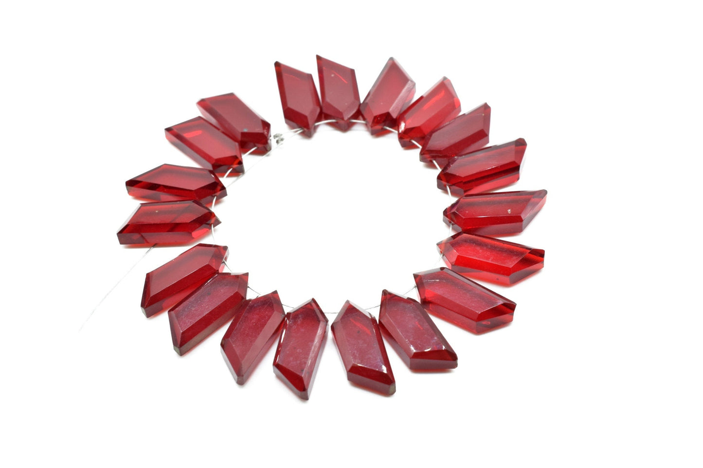 Garnet Fancy Beads Briolette,January Birthstone Gemstone, Burgundy Red Faceted Semiprecious Gemstones,Gemstone Jewellery Supply