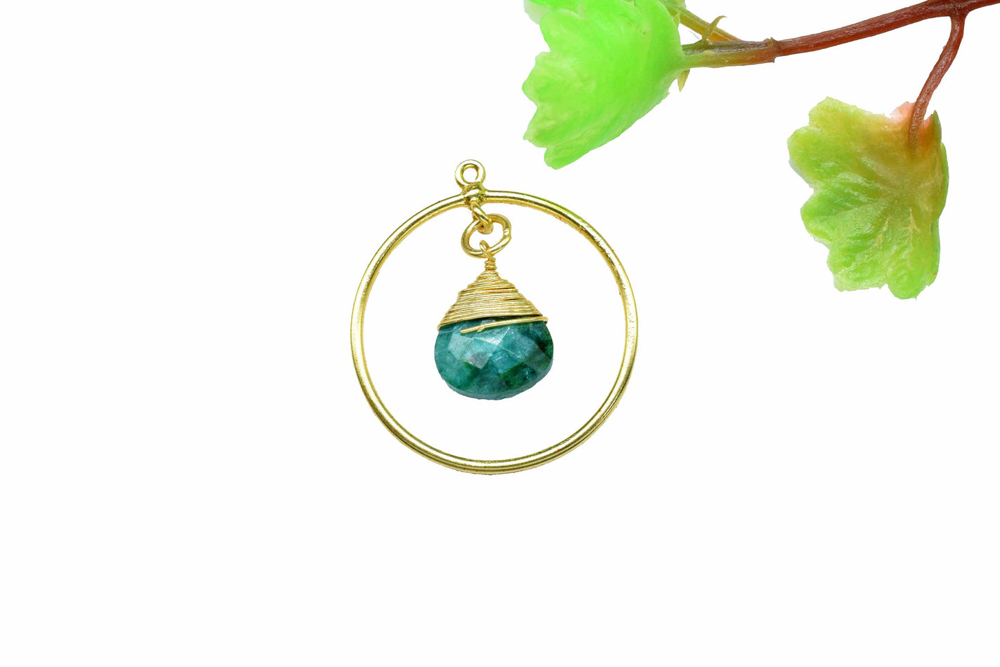 Gemstone Heart Shape Pendant,Heart Beads Dangle Earring,Station Link Supply,Handmade Jewelry,Finding Circle Pendant,Wire Wrapped Component