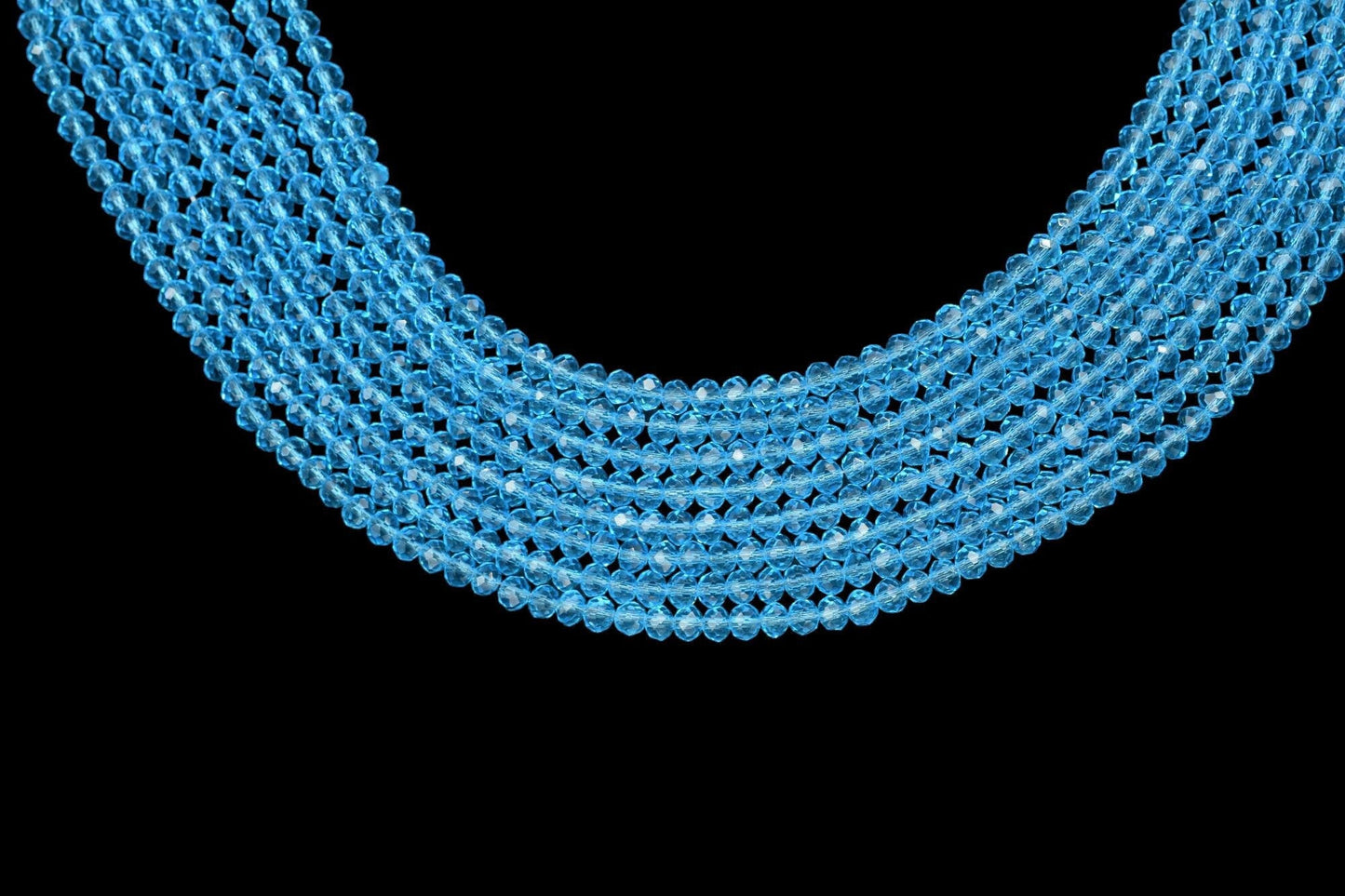 Sky Topaz 3.50mm Faceted Beads,Sky Topaz Jewelry Making beads,Gemstone Wholesale Beads supplier,Sky Topaz Quartz Beads,Topaz Beads Jewelry