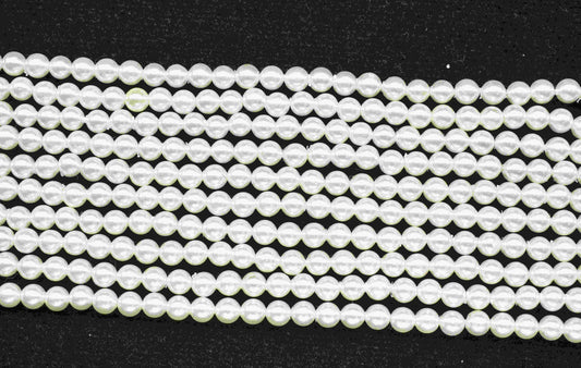 4mm  Pearl Beads Strand,WHOLESALE 4 mm Pearl Beads,AAA Quality pearl Beads,Lustrous quality pearls,15'' Pearl Strand