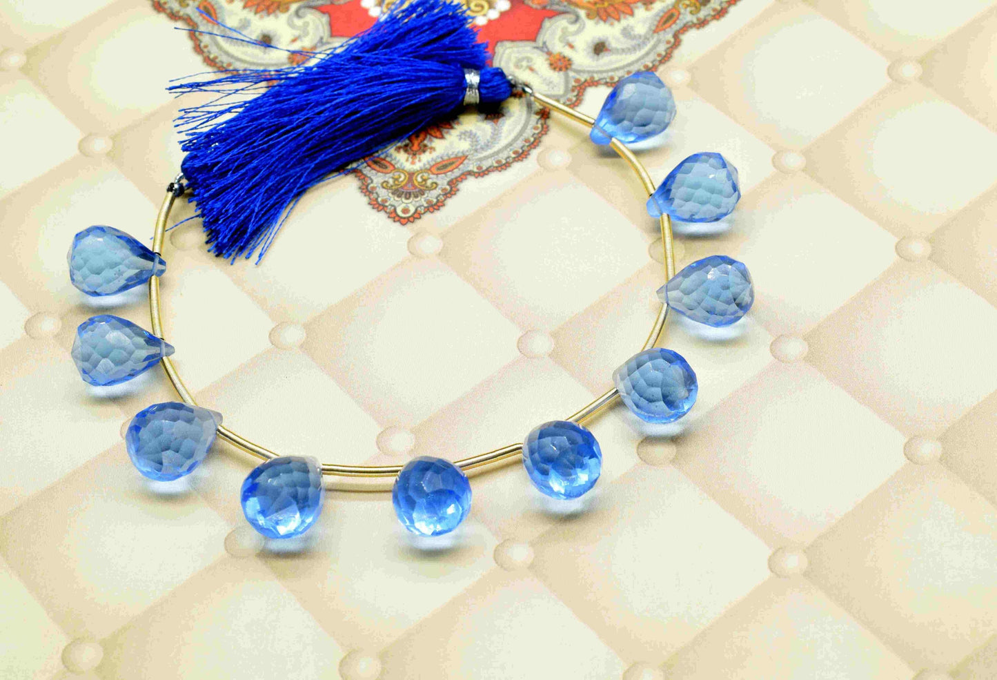 Tanzanite 10x14mm Teardrope faceted Briolettes,Tanzanite Gemstone,AAA Quality Drops,Tanzanite Drop,Faceted Teardrop Jewelry,Drops Briolettes