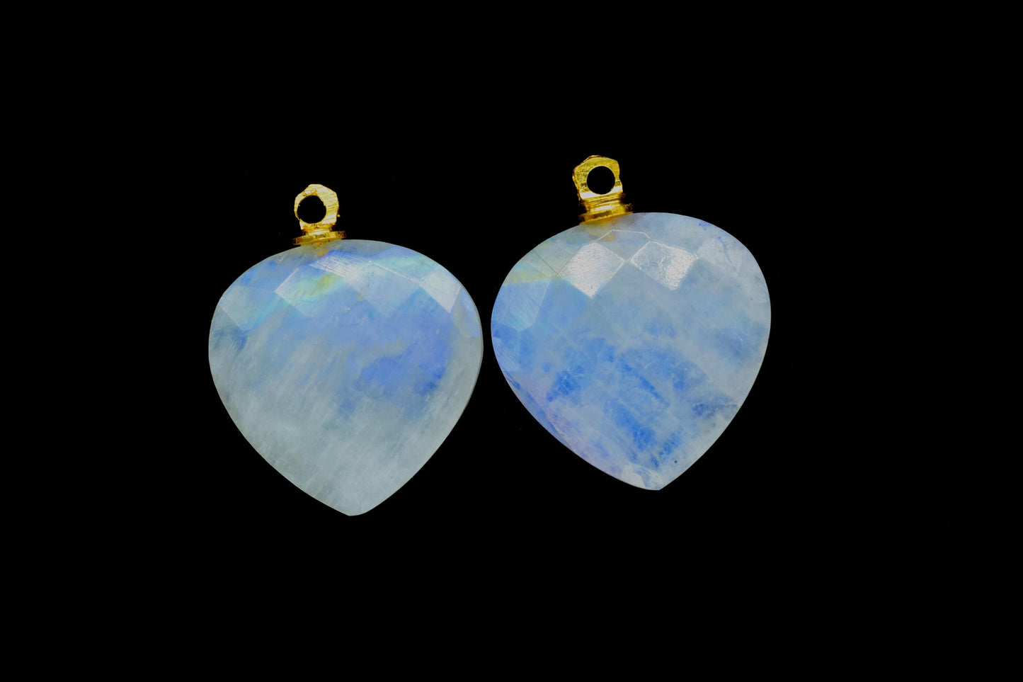 Gemstone Briolettes,Jewlry Making Connectors,20mm Heart Shape Pendant Charms,Natural Gemstone Pendants,Earring Connectors.Braclet Charms,