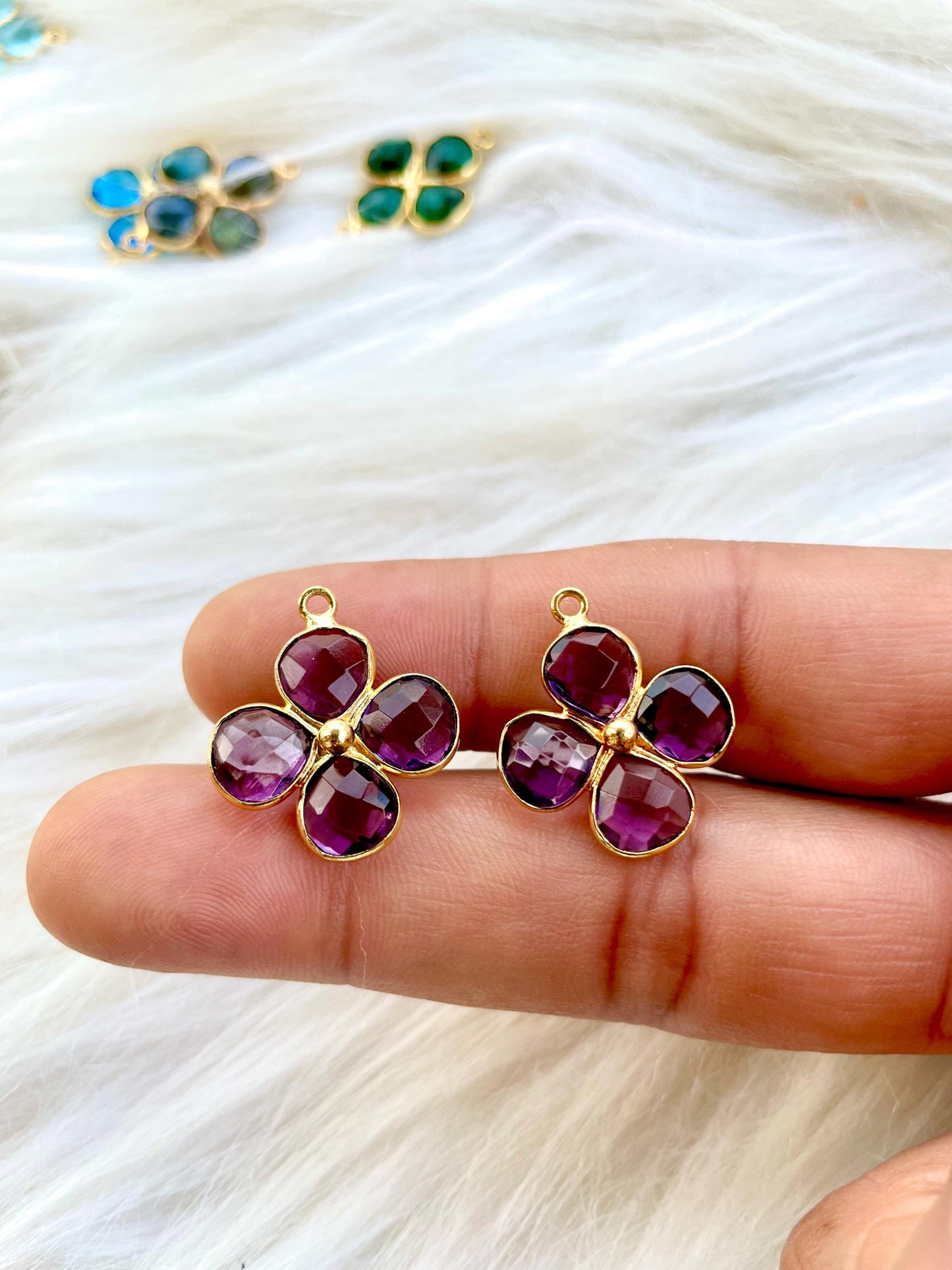 Amethyst Heart Shape Pendant,Gemstone jewelry,Amethyst Heart Shape Bezel Charms,Amethyst Bracelet Charms,Amethyst Bazel connector,Gifts,P123