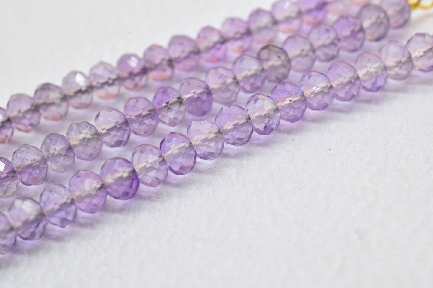 Pink Amethyst Beads Bar Pendant,February Birthstone Pendant,Amethyst Pendant,Amethyst Necklace,Gemstone Pendant,Dainty necklace ,mom'Gift