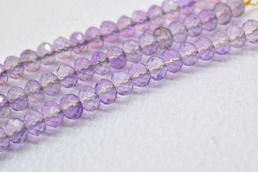 Pink Amethyst Beads Bar Pendant,February Birthstone Pendant,Amethyst Pendant,Amethyst Necklace,Gemstone Pendant,Dainty necklace ,mom'Gift
