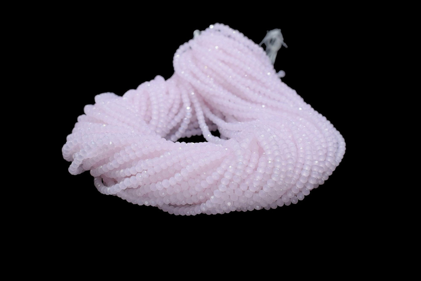 Rose Quartz 3.50mm Faceted Beads,Rose Quartz Jewelry Making beads,Pink Gemstone Wholesale Beads supplier,Rose Quartz Beads,craft supplies