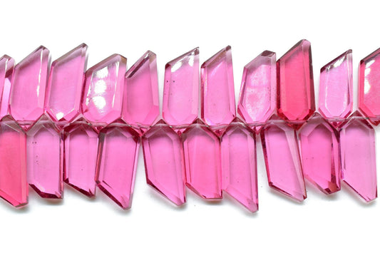 Light Pink Tourmaline Fancy shape briolette,Tourmaline Briolettes,Pink Tourmaline faceted bead,Pink Gemstone Briolette,jewelry making supply