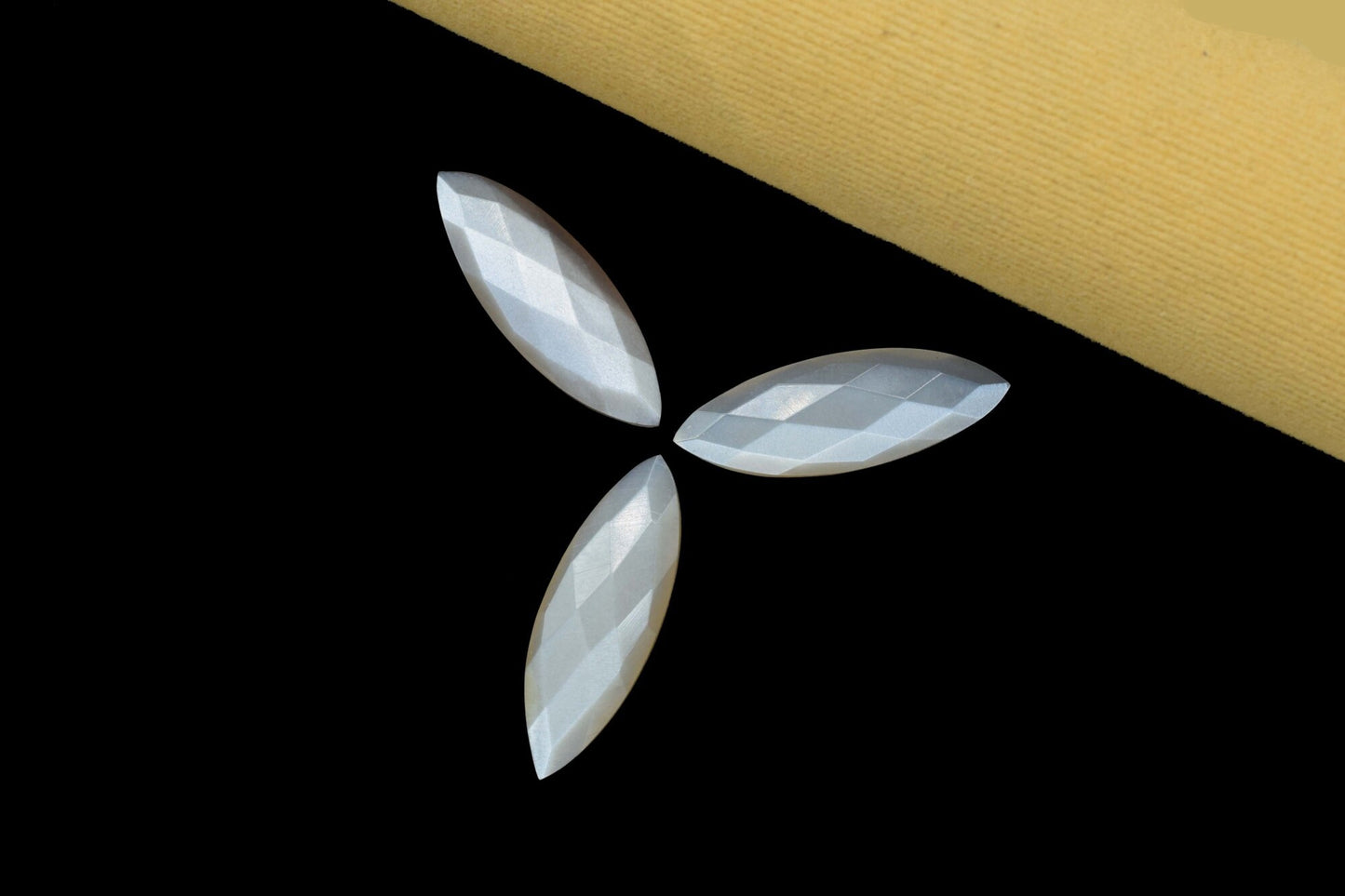 Chocolate Moonstone Briolette, 10x30mm Marquise Drops, Chocolate Moonstone briolettes, Chocolate Moonstone Faceted Marquise Shape Briolettes