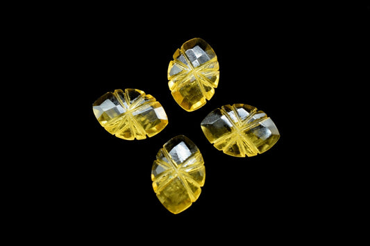 Citrine Carving Shape Marquise Briolettes,12x18mm Carved Marquise Beads,Gemstone For Jewellery,Carved Gemstone,Citrine Earring Beads,Gift