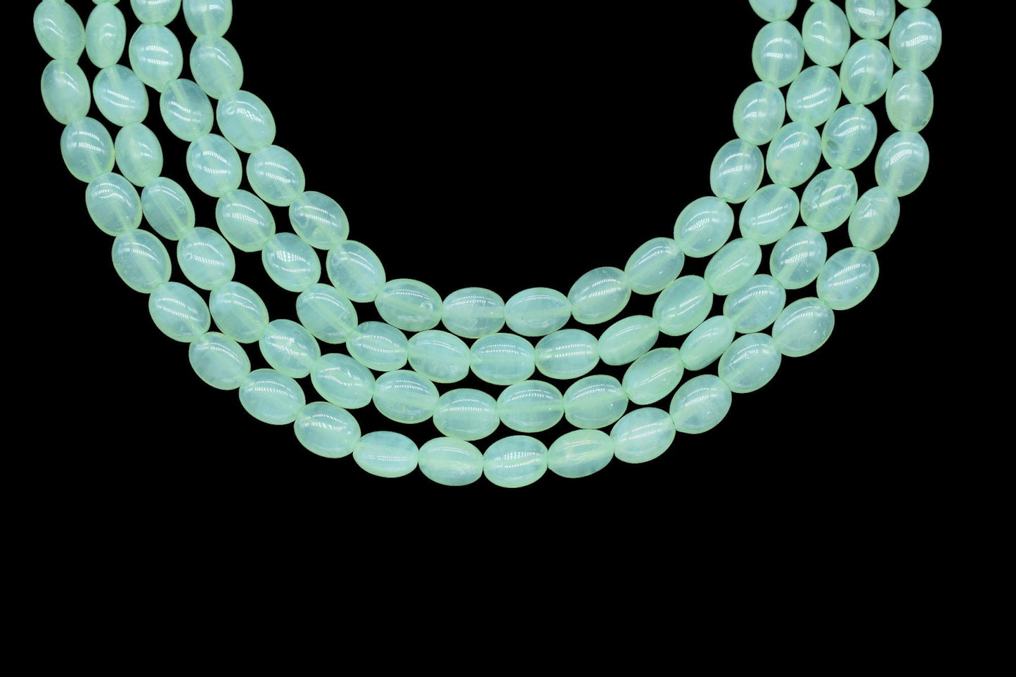 Prehnite Smooth Oval Beads,Prehnite Quartz Smooth Beads,Loose Beads for Jewelry Making,Prehnite Plain Oval Beads,Prehnite Smooth Nuggets